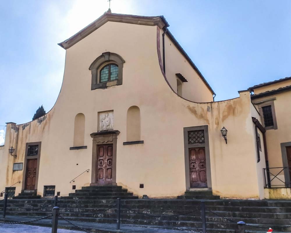 facciata della chiesa di santa maria settignano