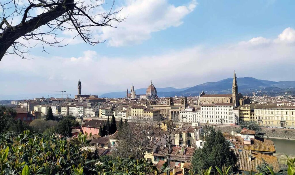 firenze vista dal piazzale michelangelo