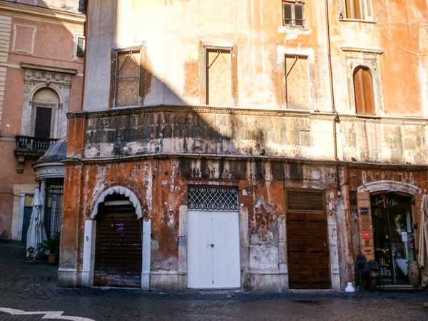 ghetto ebraico roma Casa di Lorenzo Manilio