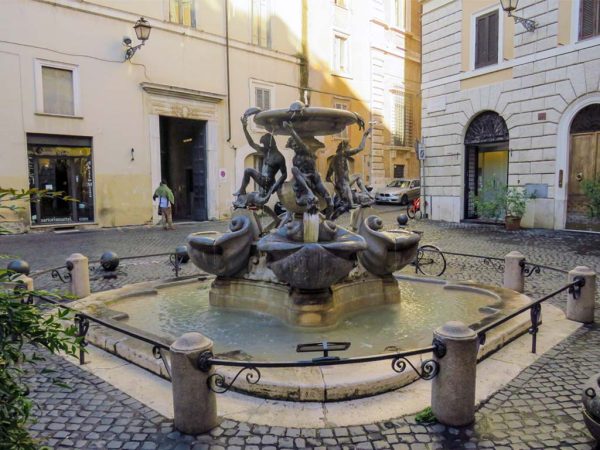 ghetto ebraico roma fontana delle tartarughe