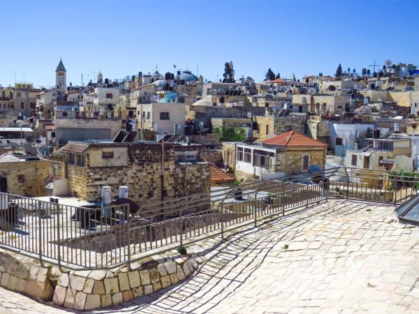 israele quartiere cristiano a gerusalemme