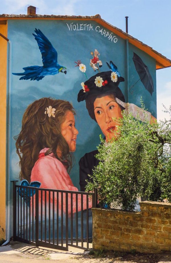 murales con mary poppins