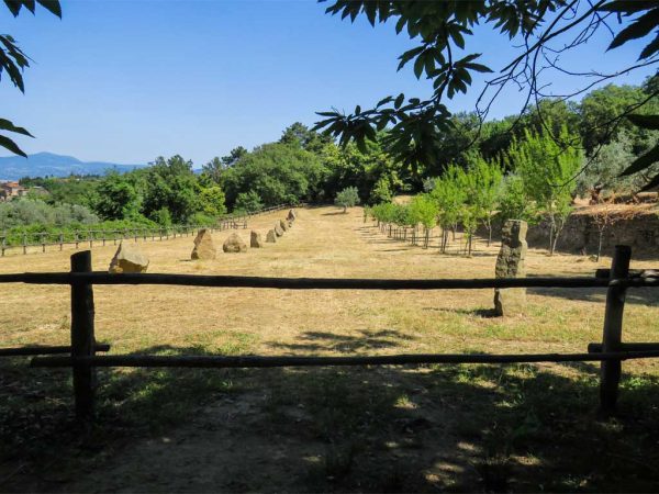 parco degli apostoli con sculture di antonio crivelli