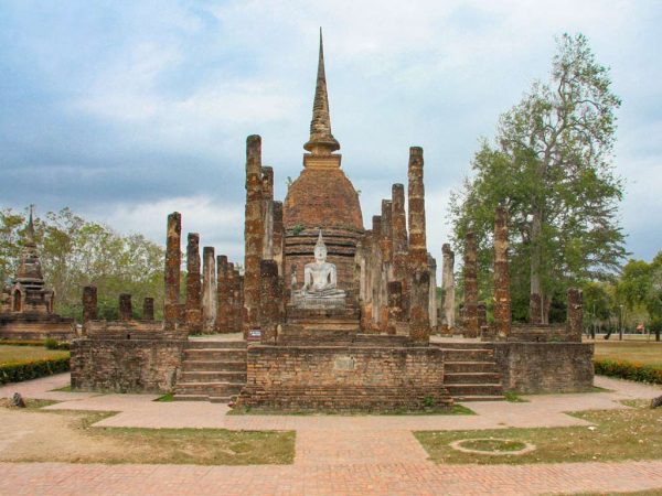 sukhothai tempio wat sa si